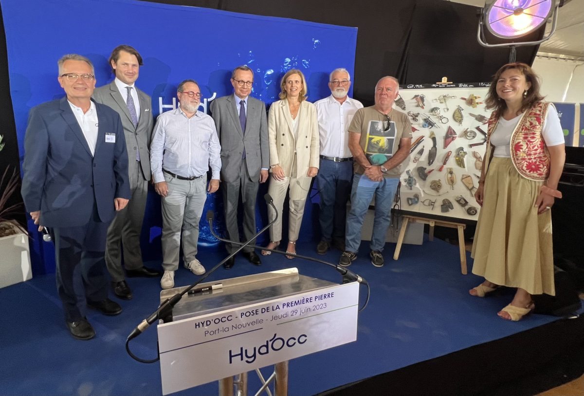 Stéphane Arnoux, Louis Blanchard, Stéphane Péré, Pierre-André Durand, Céline Vachey, Jean Marc Bouchet, Patrick Chappert-Gaujal et Carole Delga